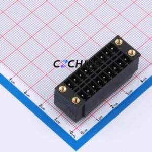 DB2EVHBM-3.5-2*9P-BK Plug-in Terminal Block Through hole,P=3.5mm Board-to-Board / Socket - Closed Screw Fixing 2x9P 3.5mm - Product Image 1