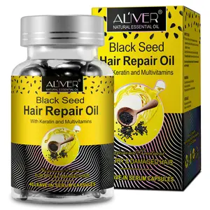 תווית פרטית מקדמת צמיחת שיער שיער קר לחץ שמן כמוסה, קיק שמן קיק <span class=keywords><strong>softgel</strong></span> קפסולות 1000 מ "ג, שמן זרעי כמוסות - Product Image 1