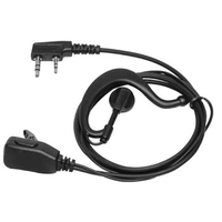 Baofeng talkie-walkie écouteurs casque pour BF-888S UV5R et autre modèle de poche talkie-walkie écouteur type K