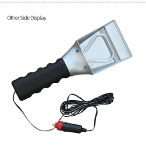 12V hiver chauffage électrique voiture <span class=keywords><strong>grattoir</strong></span> à glace pare-brise verre pelle à neige enlèvement dégivrage outil de nettoyage <span class=keywords><strong>grattoir</strong></span> à neige chauffé - Product Image 6
