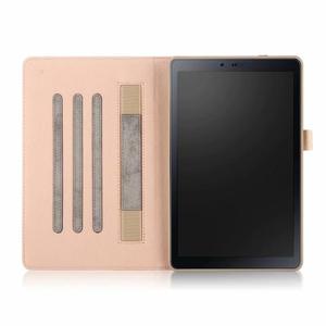 Étui à rabat en cuir PU pour <span class=keywords><strong>tablette</strong></span> <span class=keywords><strong>Samsung</strong></span> Galaxy Tab <span class=keywords><strong>S4</strong></span> 10,5 pouces T830/T835 - Product Image 4