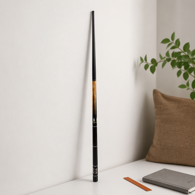 Carbon Fiber Pool Cue,Low Deflection Straight Billiard Cue Stick,10.5-13mm Tip for Snooker,Pool & Chinese 8 Ball