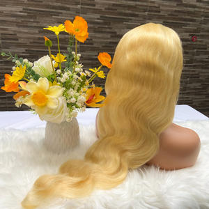 Peluca frontal de encaje 13x4 613 HD de cabello virgen sin procesar con cutícula alineada, peluca frontal de encaje lisa 13x6, pelucas de cabello humano - Product Image 2