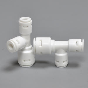 Conector de 3 vías para purificador de agua, 1 entrada, conexión rápida de grado alimenticio para sistema de ósmosis inversa - Product Image 5