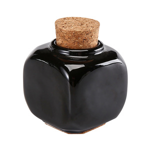 Tazón de Cerámica para Arte de Uñas, Acrílico, Blanco y Negro, para Salón de Manicura, Porta Líquidos, Vaso Mezclador, Herramienta Profesional - Product Image 1