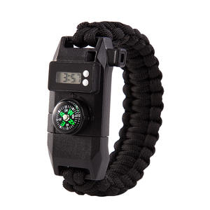 Bracelet Paracord Tactique Extérieur Anthrive Avec Sifflet Allume-Feu Sifflet Couteau Grattoir Boussole - Product Image 1