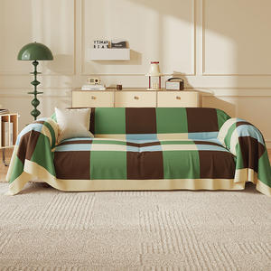 Housse de canapé The Wizard Of Oz, ajustement élastique, canapé modulaire, imitation lin, motif pied-de-poule, lavable, couverture complète, type coussin - Product Image 1