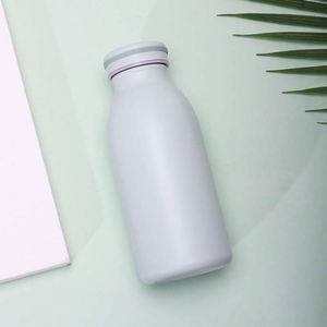 Stainless Steel Vacuum Insulated Water Bottle Minimalist Design Pastel Colors Travel <b>Flask</b> With Lid Double Wall - Product Image 3