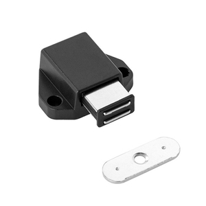 Interruptor de botón de resorte para puerta de armario sin tiradores, mecanismo de rebote oculto para cajones con cierre automático - Product Image 5