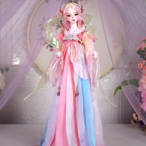 Poupées Bjd <span class=keywords><strong>pour</strong></span> filles en plastique de rêve, hauteur de 60 cm, 24 pouces, <span class=keywords><strong>pour</strong></span> faire soi-même les coiffures et le maquillage - Product Image 5