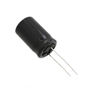 Distribuidor Autorizado UVK1E472MHD Condensador de Aluminio 4700uF 20% 25V Radial de Orificio Pasante 4700 uF - Product Image 1