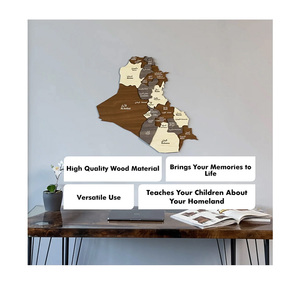 Hot Selling Neture Manufacturers 3D Wood World <strong>Map</strong> With Light Backboard World Travel <strong>Map</strong> - Product Image 1