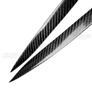 1 par de cubiertas decorativas para faros delanteros de coche, de fibra de carbono real, para Volkswagen Golf 7 GTI GTD 7 MK7 2014 2015 2016 - Product Image 4