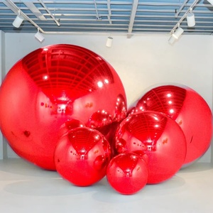 Infalatble Miroir Boule <span class=keywords><strong>De</strong></span> Noël Disco Événement <span class=keywords><strong>De</strong></span> <span class=keywords><strong>Mariage</strong></span> Décoration Pvc Flottant Géant Gonflable Miroir Sphère Ballon - Product Image 2