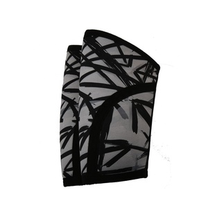Manchons de genou de compression respirant élastique sport Silicone pansement antidérapant soutien de genouillère personnalisé - Product Image 1