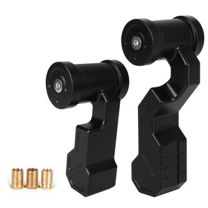 Universal Aluminum Car Gear <b>Shift</b> <b>Knob</b> Ergonomic Black 118mm 160mm Manual Transmission Handle - Product Image 1