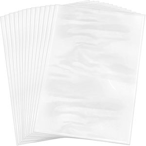 Shrink <b>Wrap</b> Bags 10 X 14 Inch Clear Odorless Pof <b>Heat</b> Seal For Packaging Soap Book Bath Bombs - Product Image 1