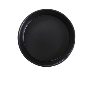 Molde redondo negro con base desmontable de 4, 6, 8 y 10 pulgadas, apto para horno, para hornear pasteles, mousse y pizza. - Product Image 1