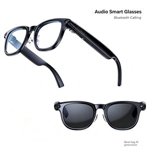Nouvelles lunettes intelligentes A2C avec caméra, traduction IA, assistant vocal, enregistrement photo et vidéo 1080P, reconnaissance d'image, appels, musique, commande tactile, IPX-6 - Product Image 3