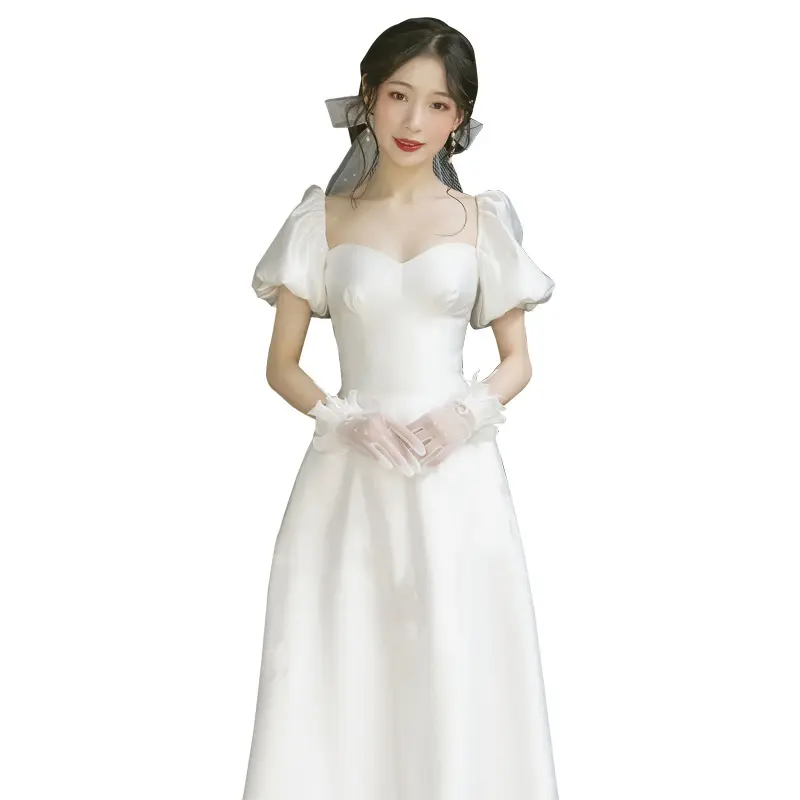 bohemian wedding dress 2021 Long Bridal wedding dress black an wedding dress bridal gown plus size