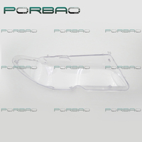 PORBAO pour E46/COUPE 2004-2006, couvercle de phare transparent pour voiture, lentille de phare, abat-jour en plastique, pièces automobiles