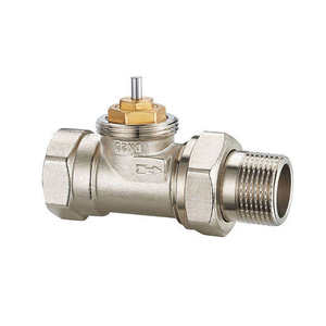 Válvula termostática bidireccional de latón M30 * <span class=keywords><strong>1</strong></span>,5mm OEM para radiador de calefacción - Product Image 1