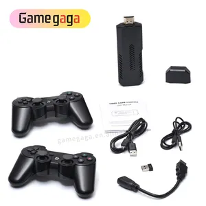 X2 Game Stick 4K GD10 Plus avec contrôleur rechargeable P3 2.4G manette de jeu sans fil Console de jeu vidéo classique rétro