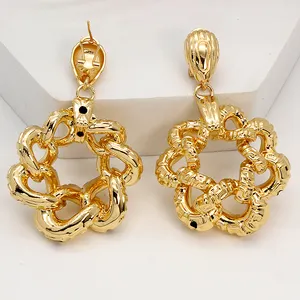 热卖低价独特镀金铜大耳环女饰品花式女士耳环