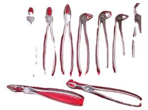 Kit de forceps d'extraction dentaire - Product Image 2