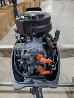 Moteur hors-bord 2 temps JP-T15(6B4) 15HP, 11,2 kW, moteur marin manuel pour la pêche et les bateaux pneumatiques
