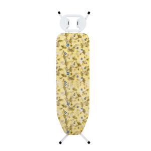 Tabla de Planchar MILENYUM con Patrón Floral, 120x38cm, de Plástico, con Soporte de Seguridad para Plancha, Altura Ajustable, Incluye Funda Protectora - Product Image 2