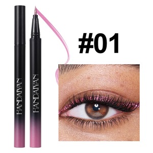 HANDAIYAN Eyeliner liquide métallique nacré à pointe ultra-fine, waterproof, longue tenue, anti-bavures, effet scintillant - Product Image 5