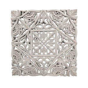 Handmade Square MDF Wall Panel Intricate <b>Decorative</b> Art Piece Traditional Style Home Wall <b>Decor</b> Bulk Wholesale Export - Product Image 3