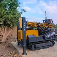 Máquina Perforadora Hidráulica Portátil FY300 de Venta Caliente para Pozos de Agua de 100m, 200m, 300m con Bomba de Núcleo