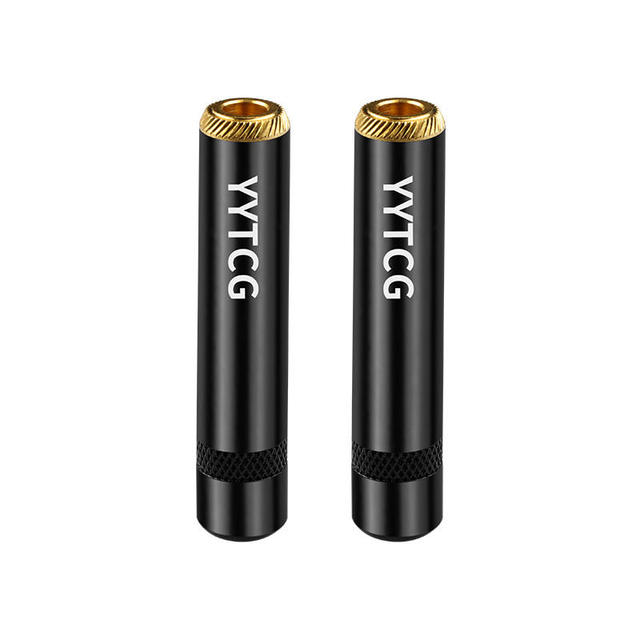 YYTCG 24K Gold Plated Contacts 6.35mm Mono Jack for Professional Audio Signal Transmission connector