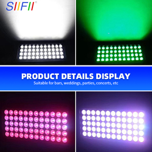 Prix raisonnable de haute qualité étanchéité extérieure 44x10w laveuse Rgbw 4 In1 projecteur pour bâtiment de ville zone scénique - Product Image 3