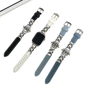 Nueva Correa de Repuesto para Reloj con Diseño Vaquero, Correa de Reloj de 38/40/<span class=keywords><strong>42</strong></span>/44/45/49 mm para Relojes <span class=keywords><strong>Apple</strong></span> IWatch Series 8 7 6 5 4 3 <span class=keywords><strong>2</strong></span> 1 SE - Product Image 6