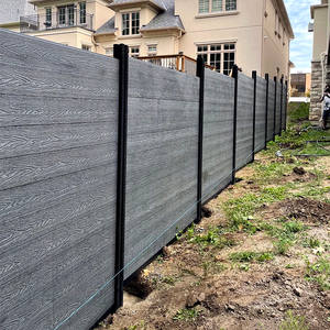 Valla 3D para exteriores, altura de 200cm, paneles decorativos para Stockade Wpc, <span class=keywords><strong>2</strong></span> <span class=keywords><strong>metros</strong></span>, valla artificial, pared, jardín, valla para exteriores - Product Image 1