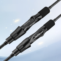 Canne à pêche Taiyu en fibre de carbone UL Action avec anneaux Fuji, action rapide, micro-prise, poignée droite pour la truite de lac - Vente en gros