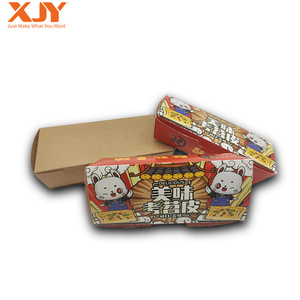 Kraft Paper House Cookie Gift Baking Paper Packaging Box for Christmas New Year Handmade Gift Packaging Boxes