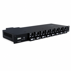 IBAN POWER Smart DC DU 125A ชุดจ่ายไฟ DC สำหรับโทรคมนาคม IP20 เหล็กชุบสังกะสี ขนาด 9 นิ้ว 48V DC PDU สำหรับสถานีฐานภายนอกอาคาร - Product Image 1