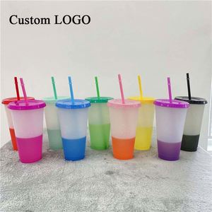 Vaso Ecológico de 24oz con Tapa de PP y Serigrafía Estilo Nórdico para Promociones Empresariales - Product Image 5