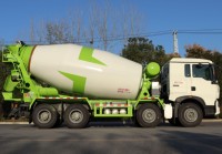Nouveau mini camion bétonnière 12 mètres cubes 8X4 avec pompe à vendre prix poids lourd
