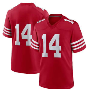 جاهز للشحن 23 #1 #11 #14 # قميص كرة القدم الأمريكية مخيط قميص الرجبي ملابس رياضية في الهواء الطلق ملابس كرة القدم الأمريكية - Product Image 4