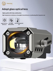 Projecteur LED dissimulé Adaptive Spring Wind 675SR à faisceau haut/bas, <span class=keywords><strong>clignotant</strong></span>, avec fonction de coupure de l'éclairage routier et bande lumineuse diurne - Product Image 3