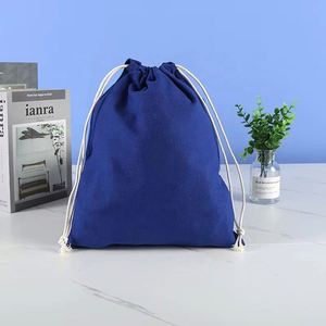 Factory Price Eco-Friendly Muslin Canvas Linen <b>Drawstring</b> <b>Bag</b> Plain Natural Color Custom Cotton <b>Drawstring</b> <b>Bags</b> With Logo - Product Image 3