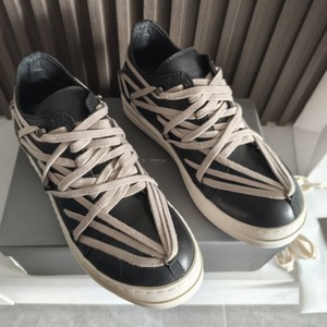 Zapatillas de diseñador Rick de alta calidad para hombre, con cordones, suela gruesa, de cuero genuino, estilo clásico, con correas llamativas, para mujer - Product Image 2