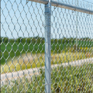 8ft Anti-Corrosion Galvanized Cyclone Football Playground <strong>Wire</strong> <strong>Mesh</strong> Pvc Coated Diamond <strong>Wire</strong> Chain Link <strong>Wire</strong> Fencing - Product Image 4