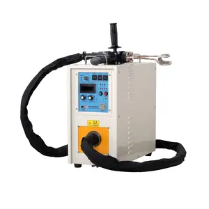 60KW igbt high frequency portable handheld copper tube induction heating machine heater price for metal welding