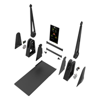 Máquina Smith Multifuncional Comercial Xburn GYM Master X 150 2024 con Pila de Pesas de 150 kg y Pantalla Táctil, Material Metálico